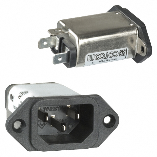 1-6609000-3 TE Connectivity Corcom Filters  Power Entry Modules (PEM)